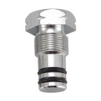 Tank valve side plug